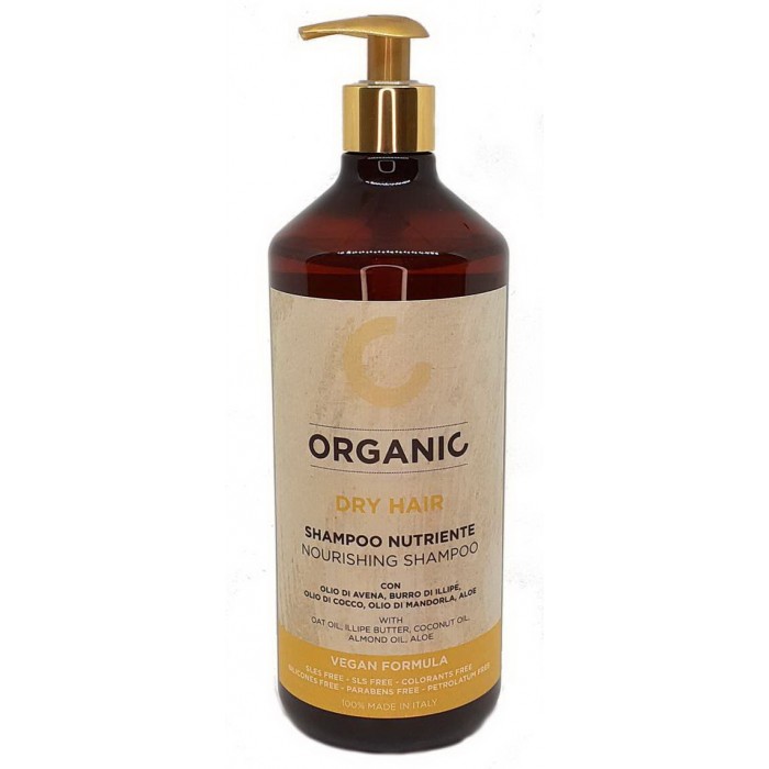 ORGANIC DRY HAIR - maitinamasis šampūnas suteikantis plaukams apimties ir blizgesio 1000 ml ORGANIC DRY HAIR - maitinamasis šampūnas suteikantis plaukams apimties ir blizgesio 1000 ml